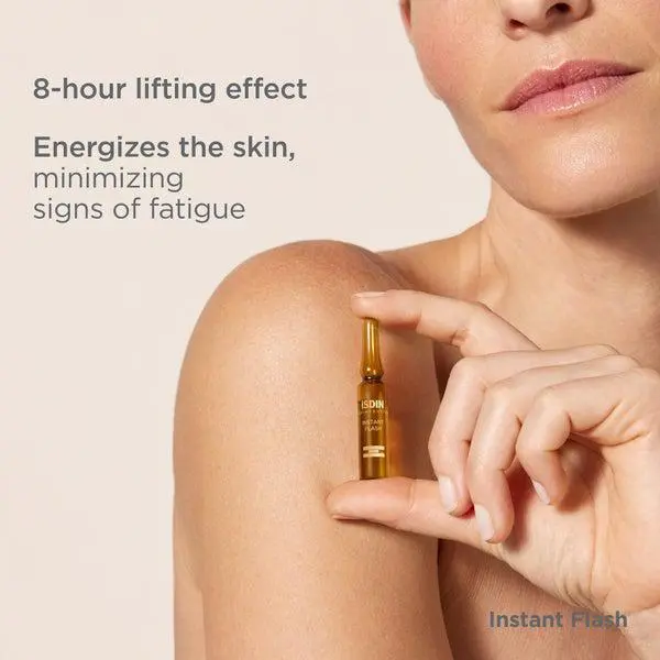 ISDIN ISDIN ISDINCEUTICS Instant Flash Lifting and Firming Serum with 8h Duration (5 Ampoules) 11