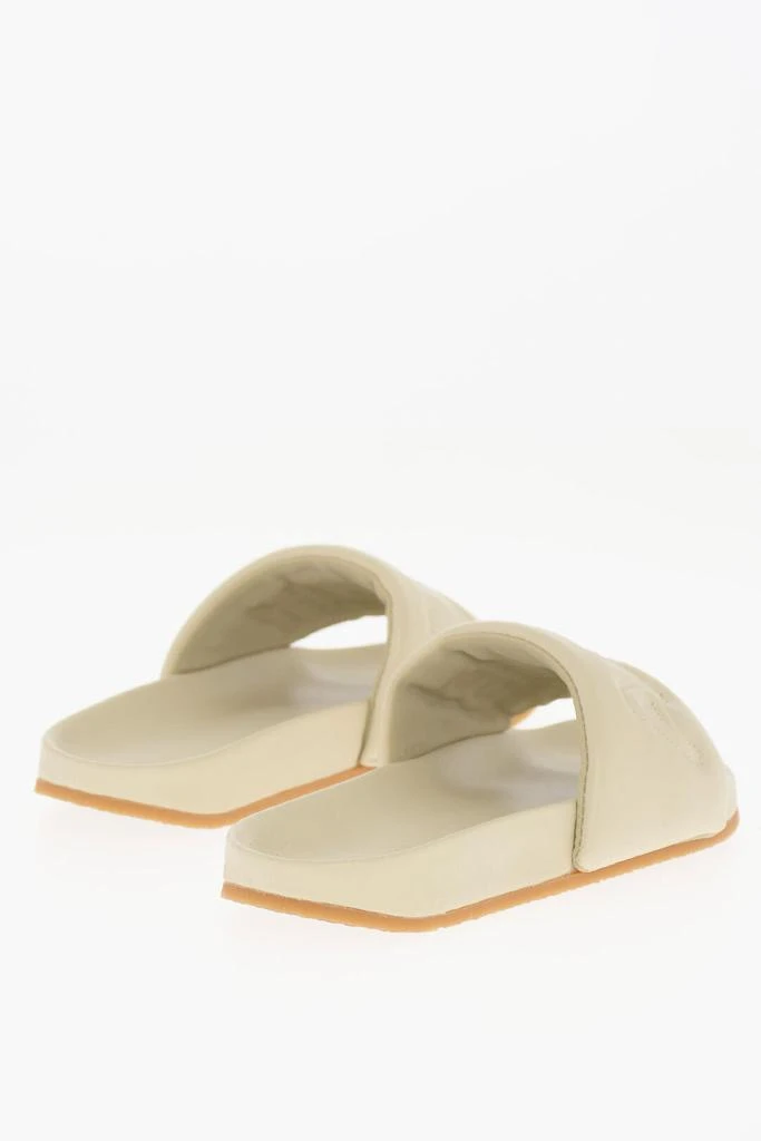 Ambush Ambush Solid Color Leather Slides 2