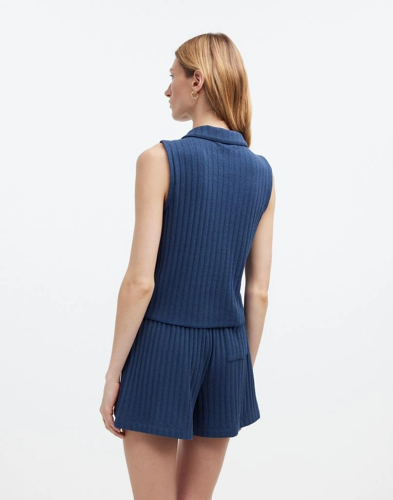 Madewell Mixed-Button Ribbed Polo Tank 4