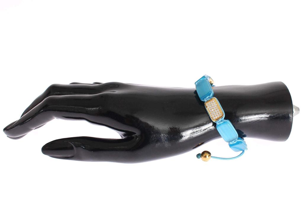 Nialaya Nialaya CZ Opal 18K Gold 925 Bracelet