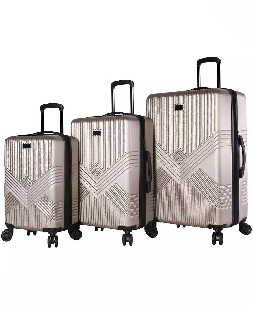 Nicole Miller Nicki 3 Piece Luggage Set 9