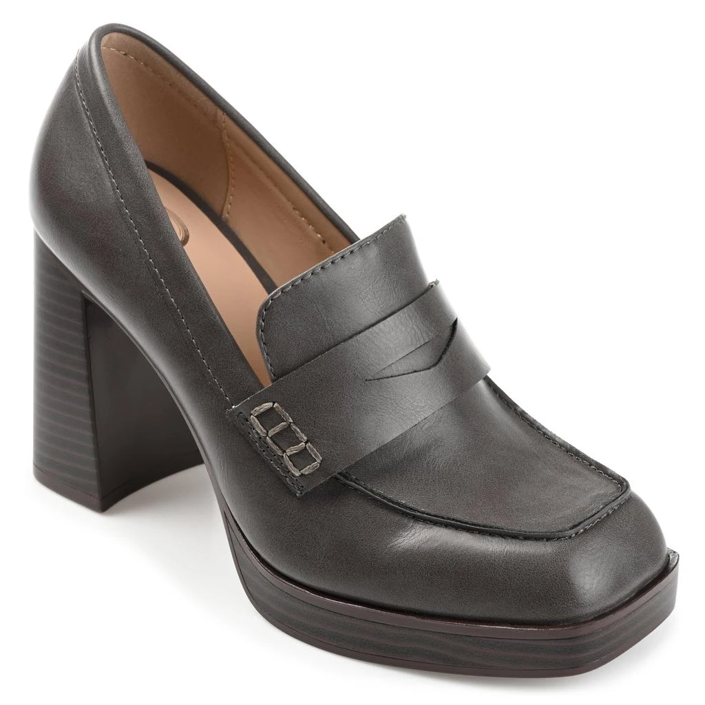 Journee Collection Collection Women's Ezzey Wide Width Pump 1