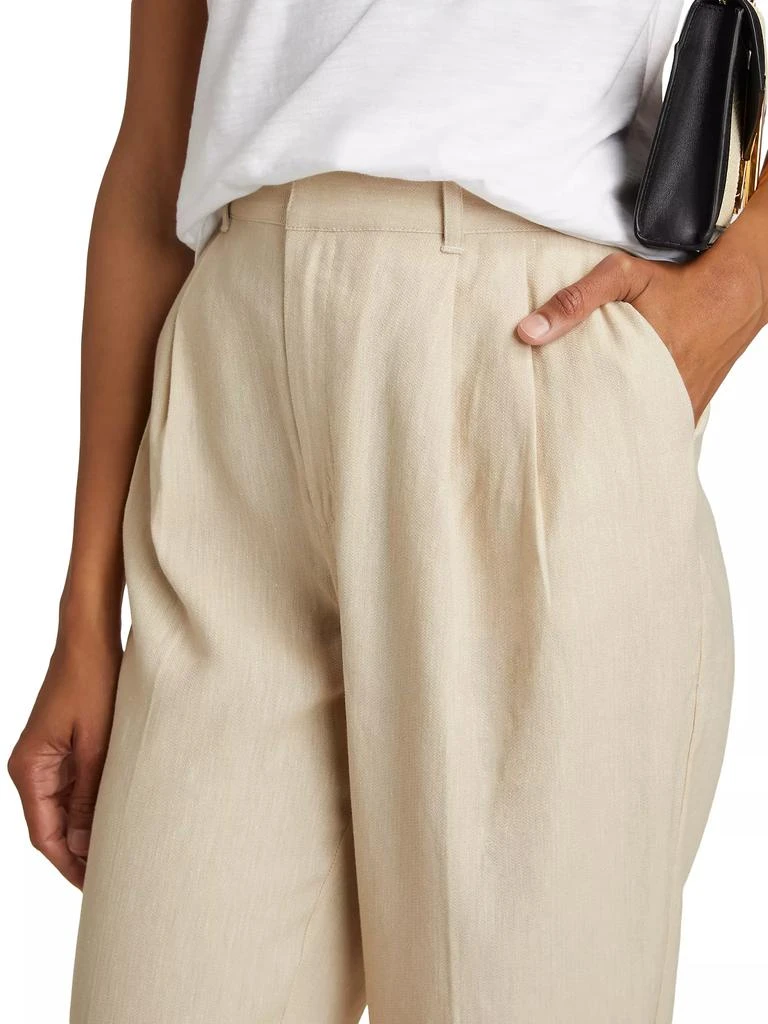 Cinq à Sept Arlene Linen-Cotton Straight Pants 6