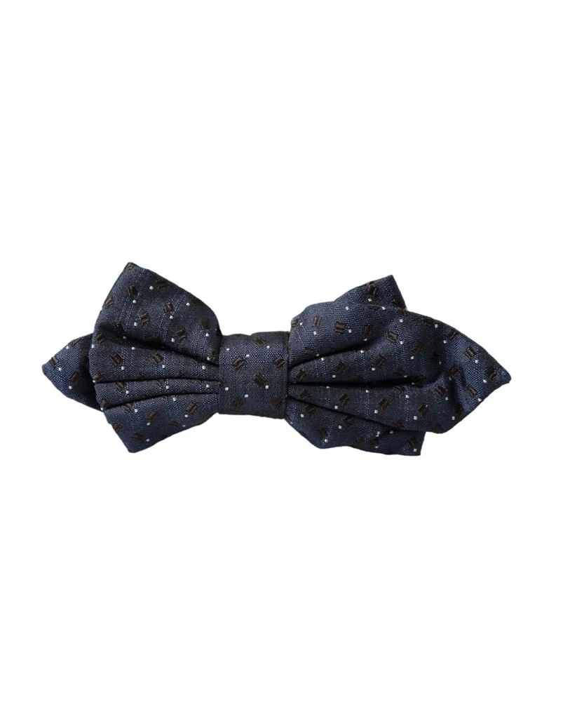 Dolce 
Gabbana Silk Patterned Adjustable Men Papillon Bow Men
s Tie 3
