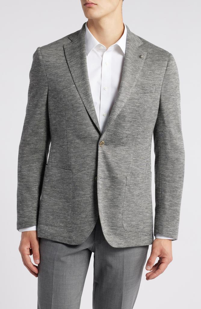 Jack Victor Hartford Wool & Silk Blend Piqué Sport Coat