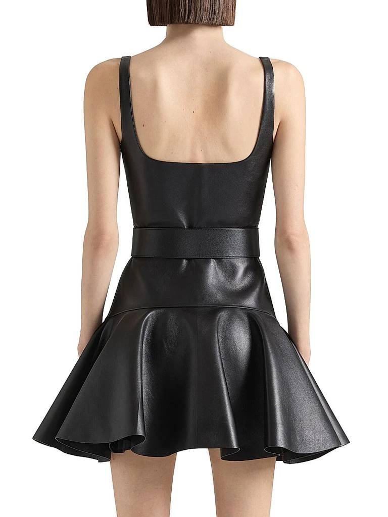 Givenchy Mini Straps Dress in Leather 3