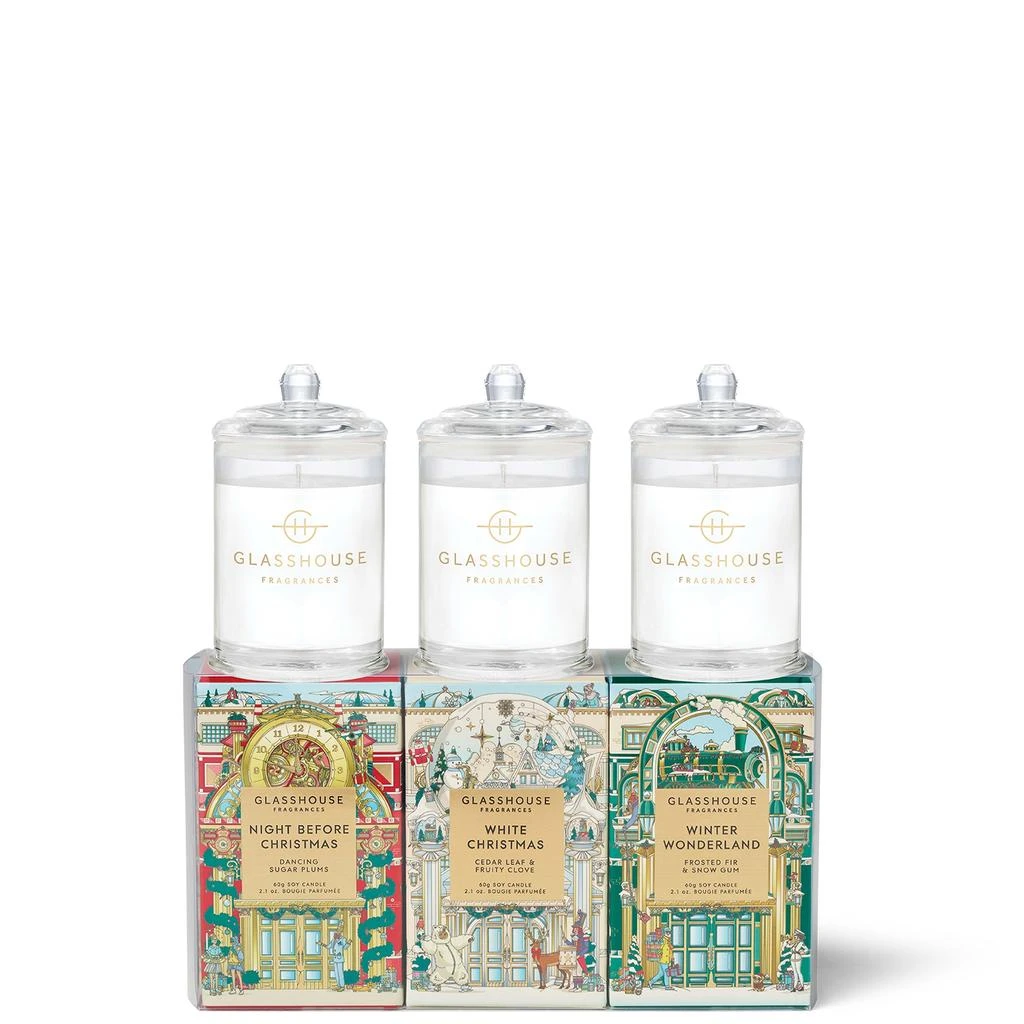 Glasshouse Fragrances Glasshouse Fragrances Christmas Candle Trio