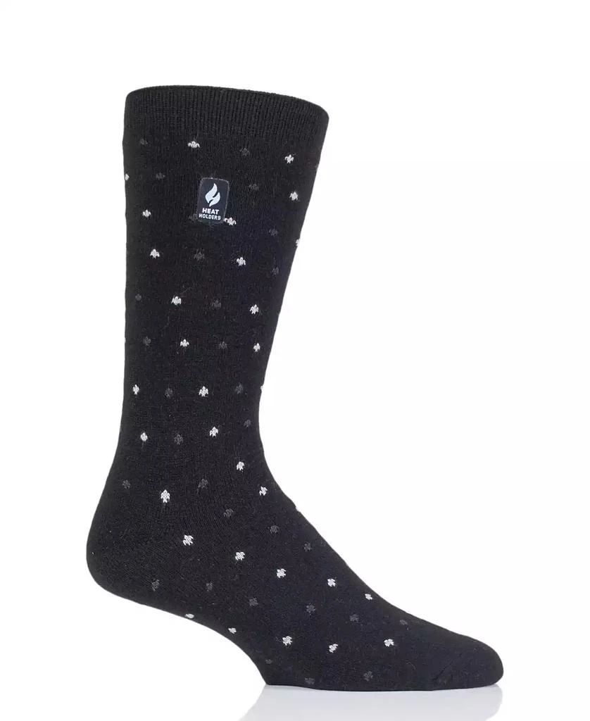 Heat Holders Men's Ultra Lite Shane Micro Pattern Crew Sock 1