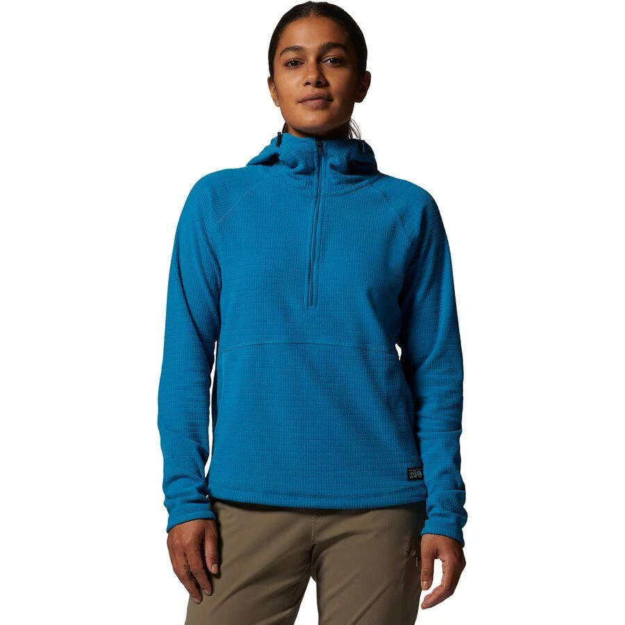 Mountain Hardwear Summit Grid 1/2-Zip Hoodie - Women's 1