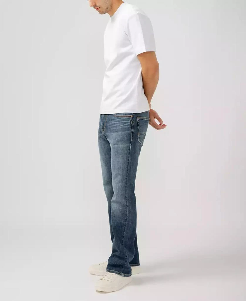 Silver Jeans Co. Men's Jace Slim Fit Bootcut Luxe Heritage Jeans 7