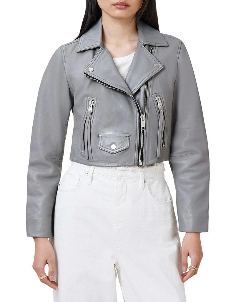 ALL SAINTS Elora Leather Biker Jacket 5