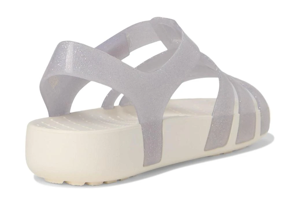 Crocs Isabella Glitter Sandal (Little Kids/Big Kids) 5