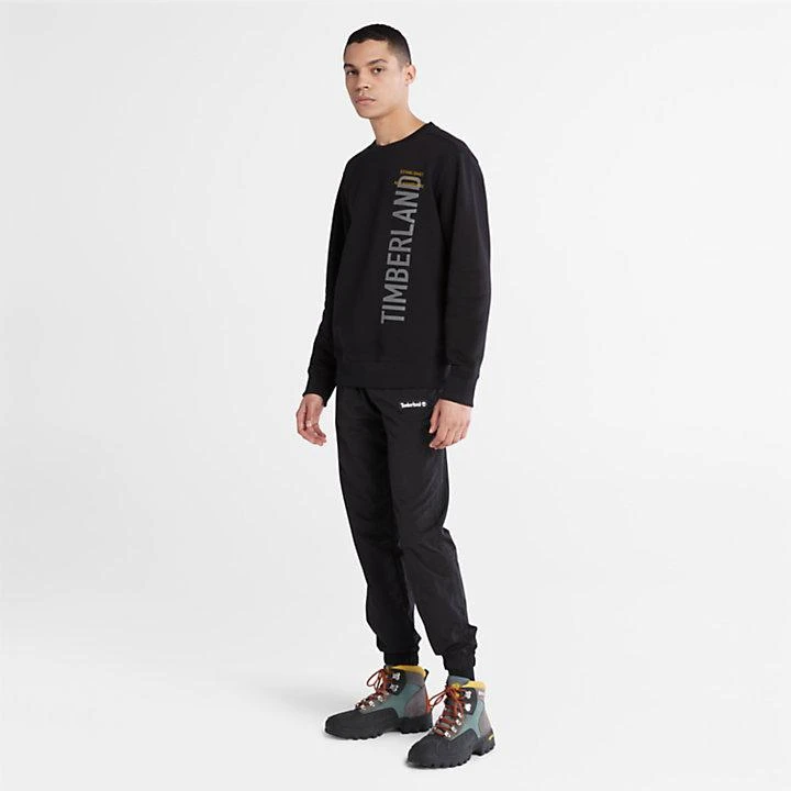 Timberland Side-Logo Sweatshirt for Men in Black 3
