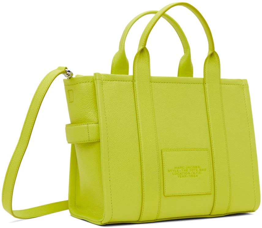 Marc Jacobs Yellow 'The Leather Medium' Tote 3