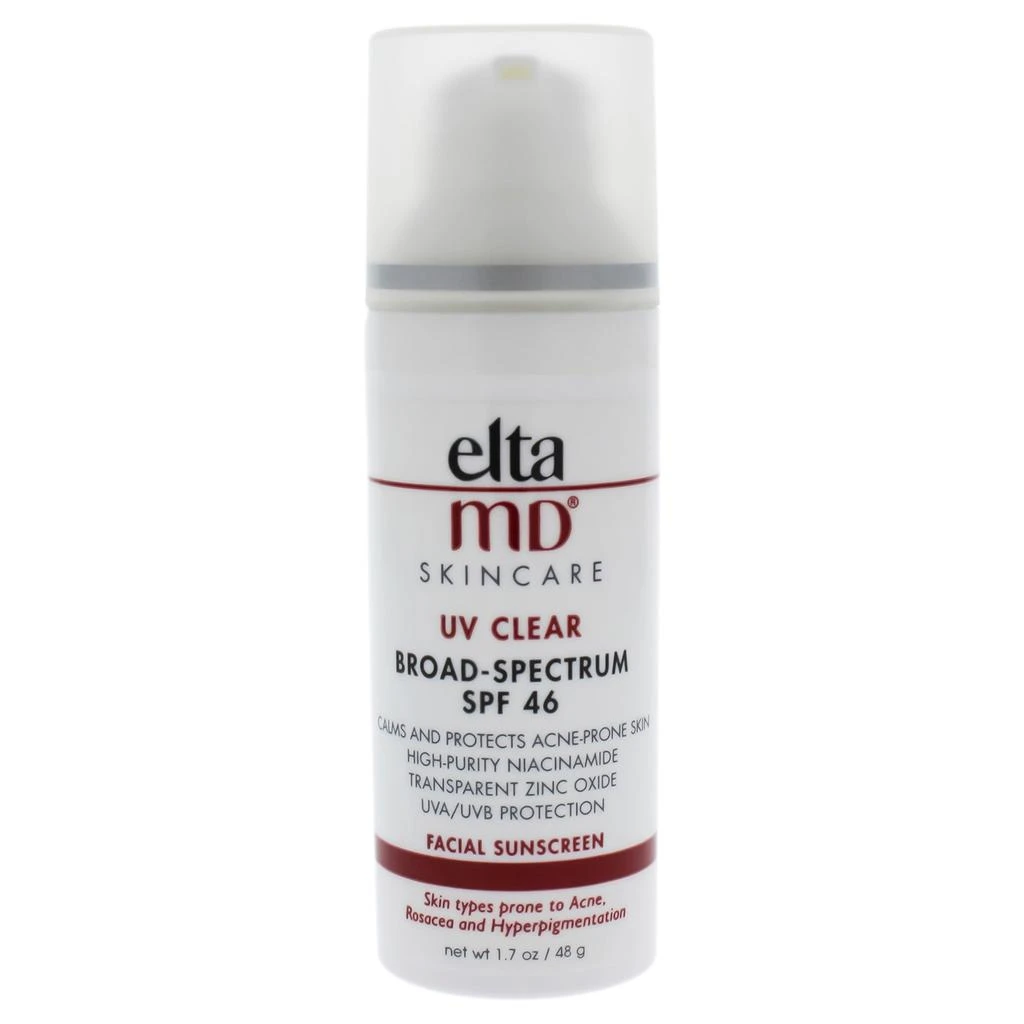 EltaMD UV Clear Facial Sunscreen SPF 46 by  for Unisex - 1.7 oz Sunscreen 2