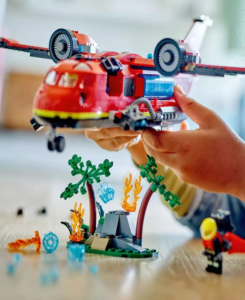 LEGO City Fire Rescue Plane Toy for Kids Set 60413, 478 Pieces 2