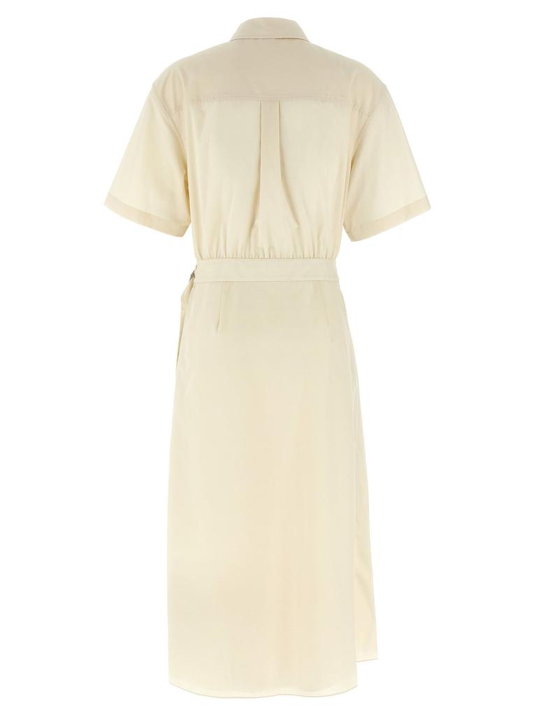 ワンピース Theory Sleek Poplin 3 Pleated Wrap Dress Sleek Poplin Pleated Wrap Dress | Theory