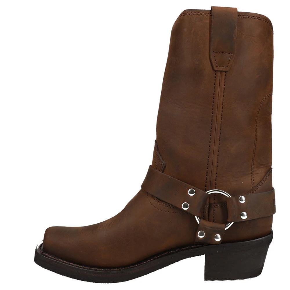 Durango Harness Square Toe Pull On Cowboy Boots 3