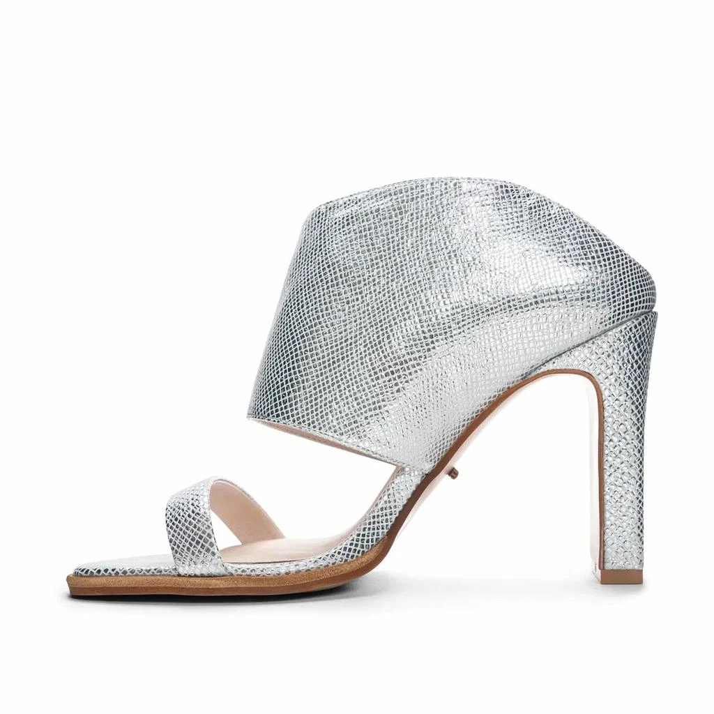 42 GOLD 42 Gold - Women's Scaly Metallic Slide With Ankle Cuff 3