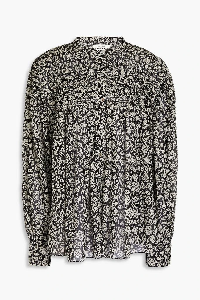 MARANT ÉTOILE Plalia printed cotton-mousseline shirt 1