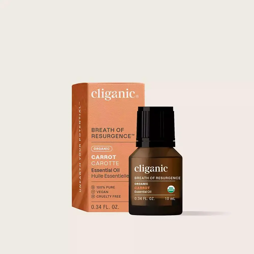 Cliganic Organic Carrot Seed Essential Oil - 10 ml