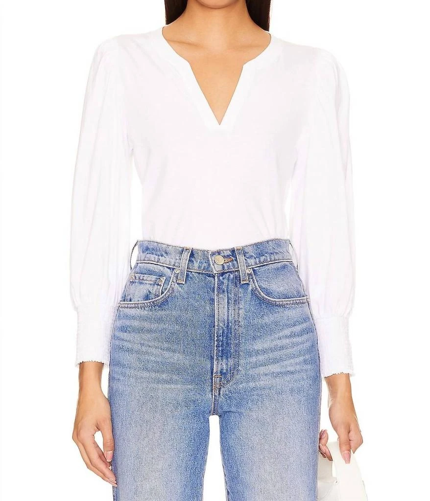 Nation LTD Nation Ltd - FLORA PEASANT TEE 1