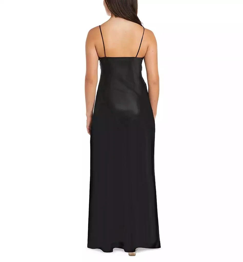 Morgan & Company Juniors' Embellished V-Neck Sleeveless Gown 3