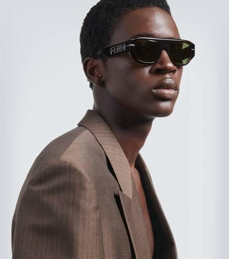 Fendi Fendigraphy aviator sunglasses 2