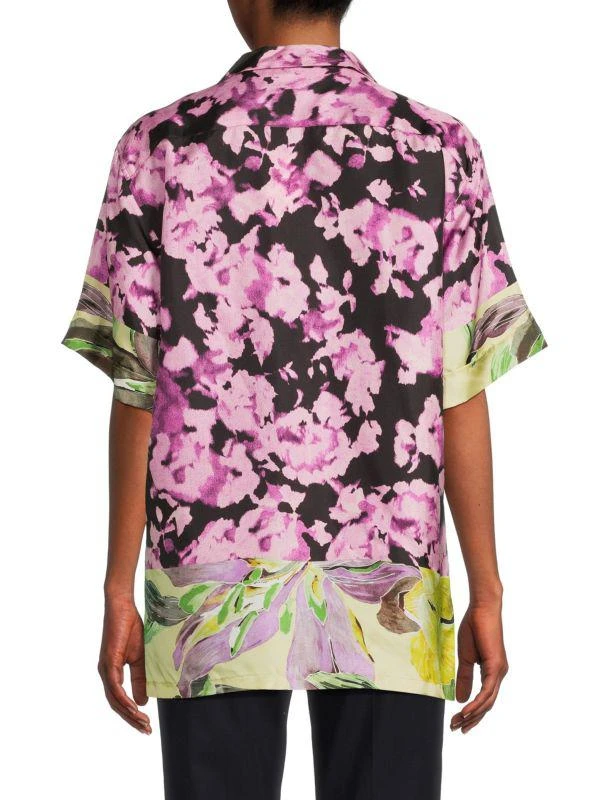 Dries Van Noten Patchwork Camp Shirt 2