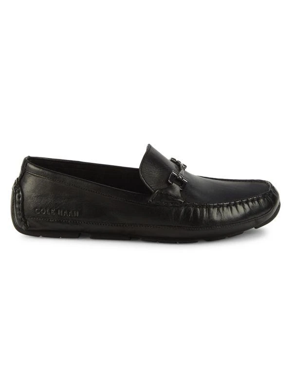 Cole Haan Grand.OS Wyatt Leather Bit Loafers 1