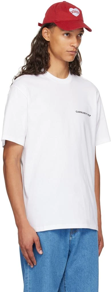 Carhartt WIP White Home State T-Shirt 2