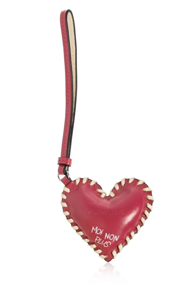 ZADIG 
VOLTAIRE Zadig 
Voltaire Heart Braided Trim Keyring 2