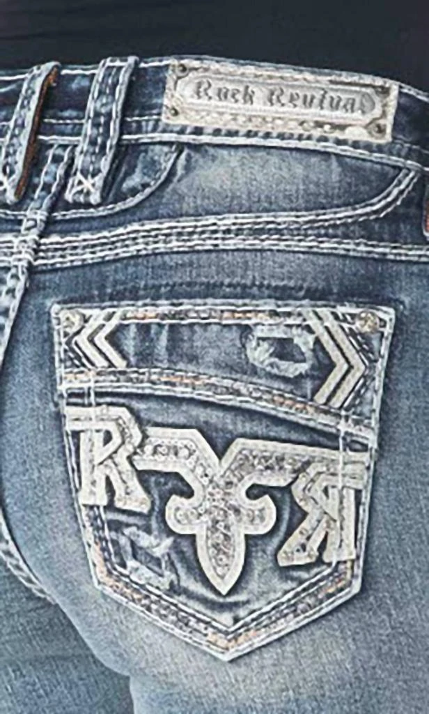 Rock Revival Rock Revival - Kaia Boot Cut Fashion Jeans - "32 Inseam 3