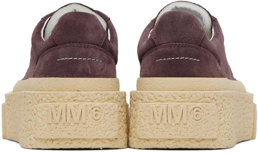 MM6 Maison Margiela Purple Platform Sneakers 2