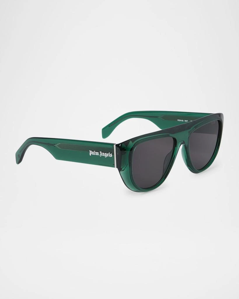 Palm Angels Men's Joshua Acetate Rectangle Sunglasses 2