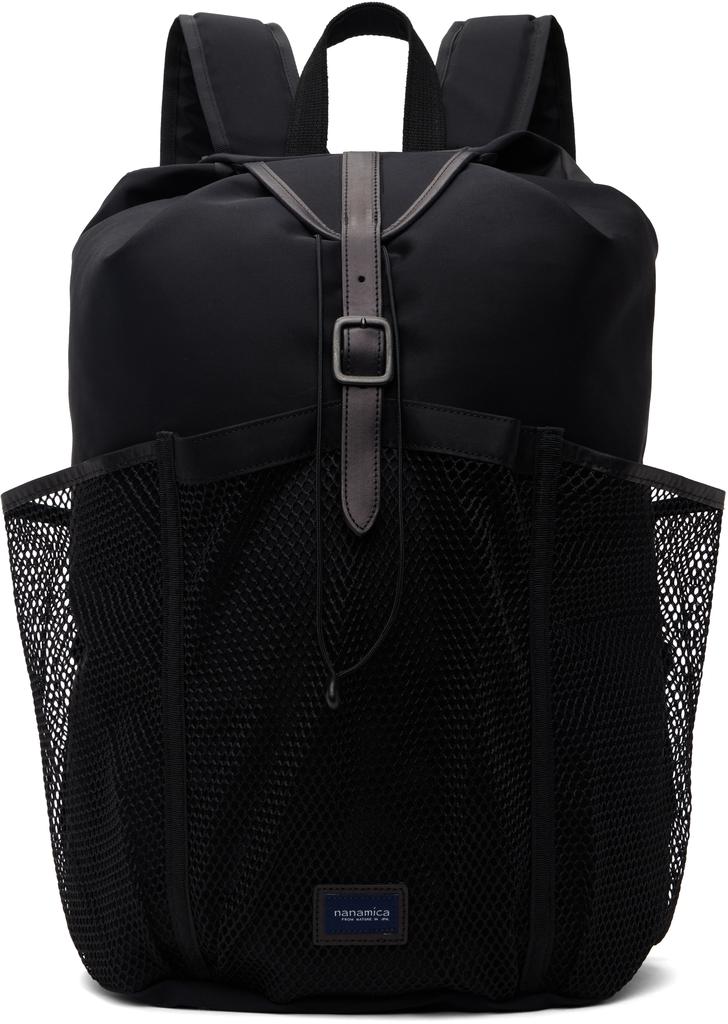 Nanamica Black Water-Repellent Backpack