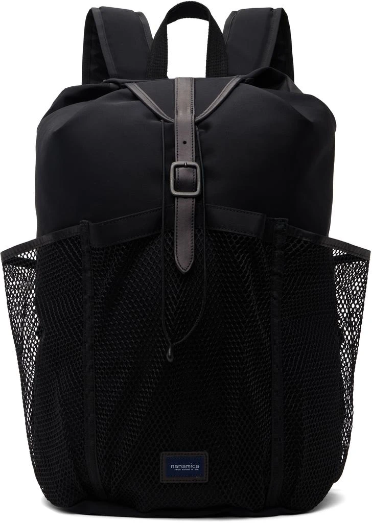 Nanamica Black Water-Repellent Backpack 1
