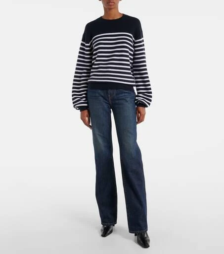 Khaite Ona 55 leather ankle boots 3