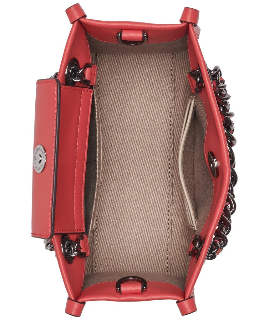 Karl Lagerfeld Paris SAVOIE SMALL LEATHER CROSSBODY 4