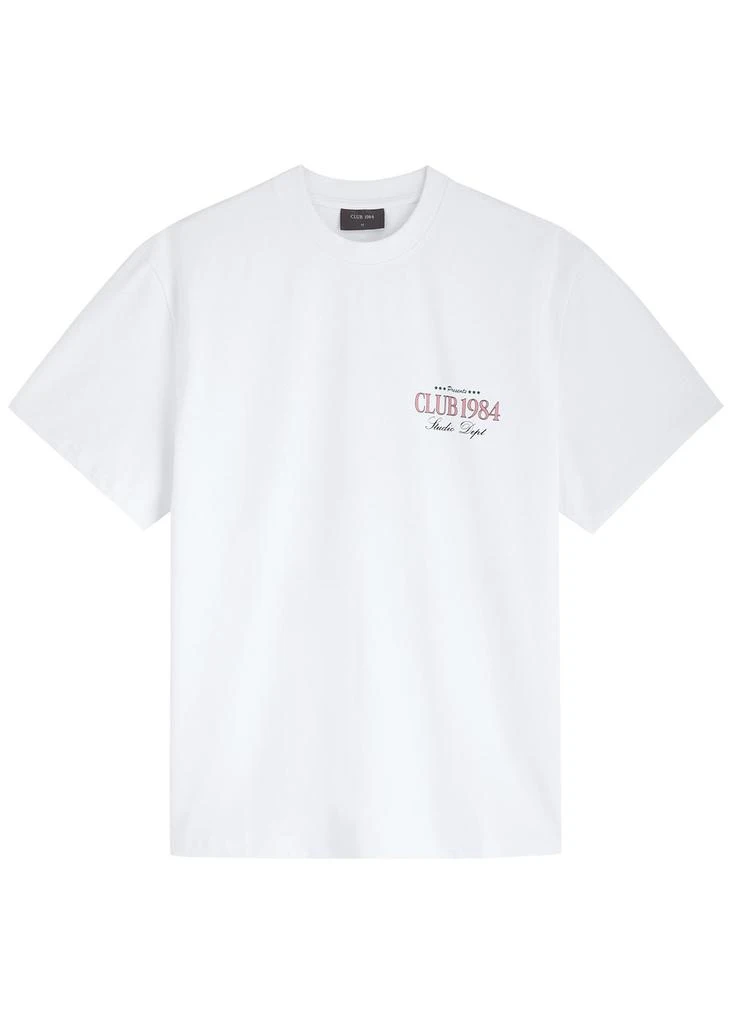 CLUB 1984 Palm Drive printed cotton T-shirt  1