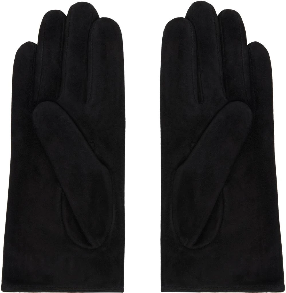 Handsome Stockholm Black Essentials Suede Gloves 2