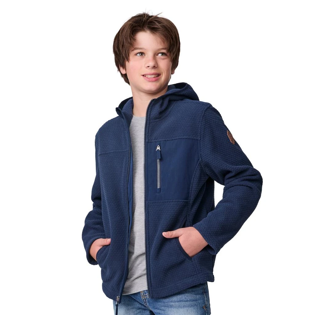 Free Country Boys' Brick Fleece Hoodie Jacket 9