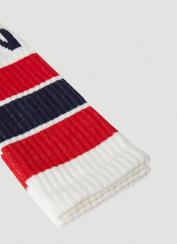 Meryll Rogge Meryll Rogge Emblem Striped Socks 3
