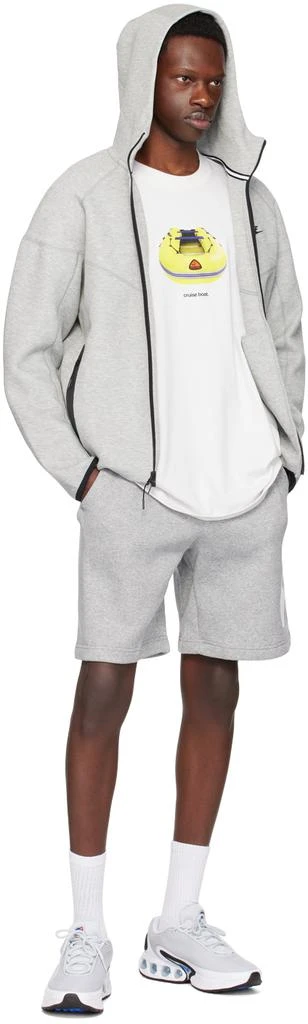 NIKE Gray Lightweight Hoodie 4