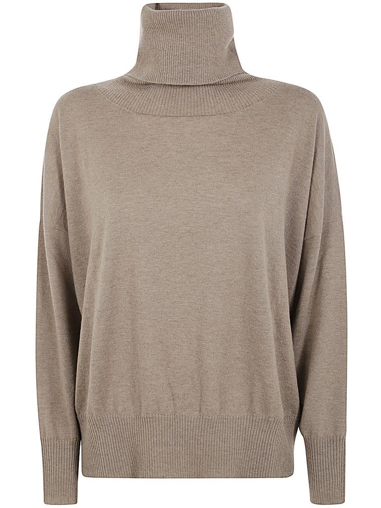 Liviana Conti Large Round Neck Sweater