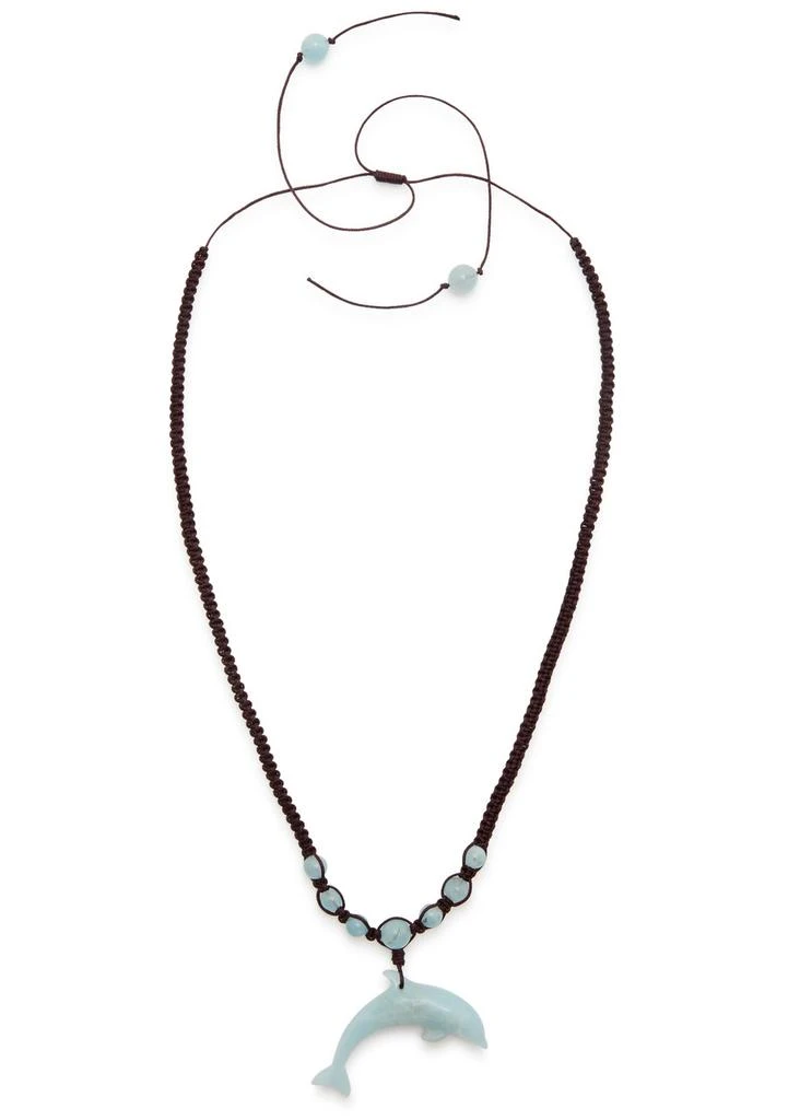 Zimmermann Mellow Dolphin cord necklace 1