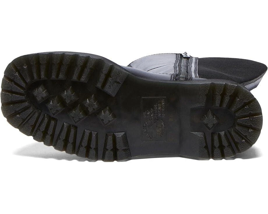 Dr. Martens Amaayah Hi LZC3595 Boots Women's US 5 Black Leather Side Zip ZOGG3 3
