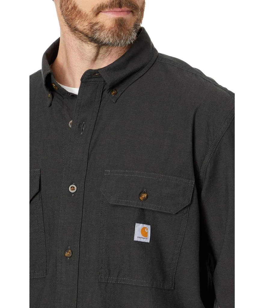 Carhartt Loose Fit Midweight Chambray Long Sleeve Shirt 3