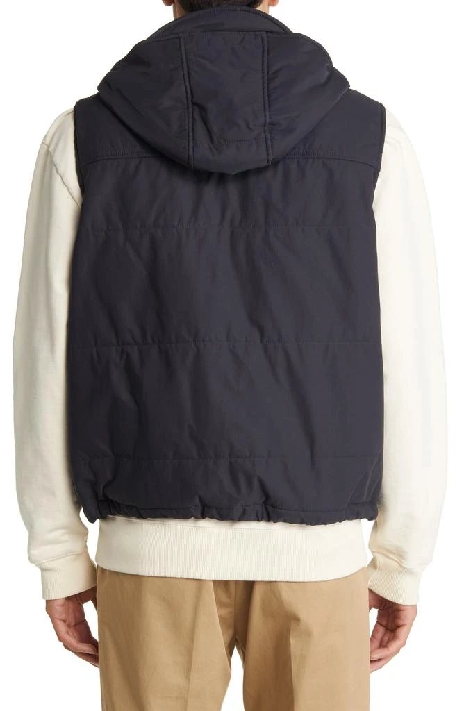 Oliver Spencer Malvern Full Zip Cotton Blend Vest 2