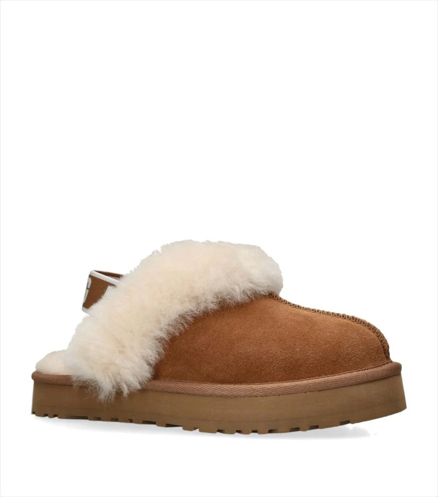 UGG Kids Suede Funkette Slippers 3